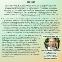 Invitation to a Talk by Max Spotti